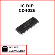 IC CD4026 CD 4026 BCD Counter 7 Segment Cathode