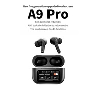 【GQP】A9PRO Wireless Bluetooth Headset | Smart Color Screen Bluetooth Headset | Noise Cancelling Head