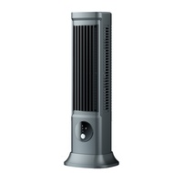 Silent Table Tower Fan Portable Air Conditioner USB Rechargeable 3 Speeds (Black)