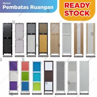 FREE SUPPORT LEGS Rattan Screen Model Room Partition Divider READY STOCK minimalist unique rattan pa