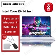 Lenovo Factory Laptop Intel Core i5 14 Inch Windows 11 Laptop RAM 8GB SSD 128GB Ultra-thin Loptop