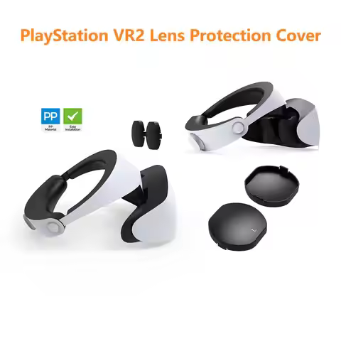 TP5-2522 Lens Protection Cover for PlayStation VR2 – ABS Lens Cap for Scratch & Dust Prevention