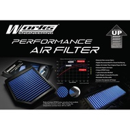 MITSUBISHI LANCER MIVEC CK 4G92 / GSR 4G93T Works Engineering Washable Reusable Drop In Air Filter