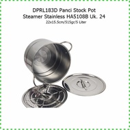 Dprl183D Stock Pot Steamer/ Stainless Steel Steamer Pot Ha5108B Size. 24