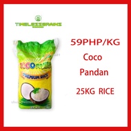 Timeless Grains Free Shipping  Coco Pandan  Rice  25KG Rice 10KG Rice 9KG Rice 8KG Rice 7KG Rice 6KG