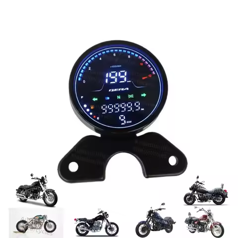 Universal Odometer For Italika Tc250 Tc 250 Zanella Custom 150 Renegada Dinamo 2007-25 Chopper 200 D