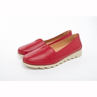 8938-71 Barani Red Leather Pumps/Ballet Flats / Fast Delivery / Designer Shoes / Premium Quality / Comfort / Padded Insoles