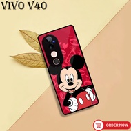 [DM14] Glossy Case CASE VIVO V40 | VIVO S19 PRO | HD Pic Glitter Case with MICKEY MOUSE Motif| HD Qu