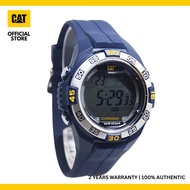 Caterpillar DIGIMAX OC-147-26-247 DIGITAL SILVER DIAL BLUE PU STRAP MEN WATCH