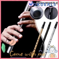 OKDEALS Irish Whistle Flute, 6 Holes Easy-to-learn Aluminum Tin Whistle, Traditional Rich Tone C/D K