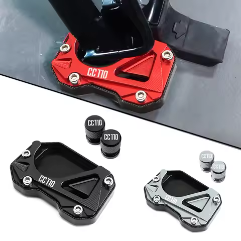 For Honda 110 Cross Cub 110 CC110 CC 110 CC 110CC Motorcycle Accessories Foot Side Stand Enlarge Ext
