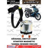 SWITCH STARTER MAGNETIC *35850-K56-N01 FOR HONDA WINNER RSX150 ORIGINAL BSH HONDA SPAREPARTS LAST ST