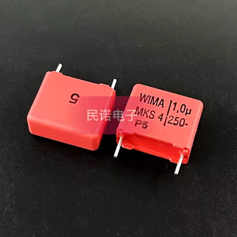 5/10/50pcs German WIMA Film Capacitor MKS4 250V 1UF 250V 1.0UF 105 Pitch 15mm Audio passive capacito