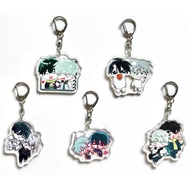 Alien Stage Acrylic Keychain, Alien Stage Double Side Acrylic Keychain, Till, Mizi, Ivan, Luka, Sua,