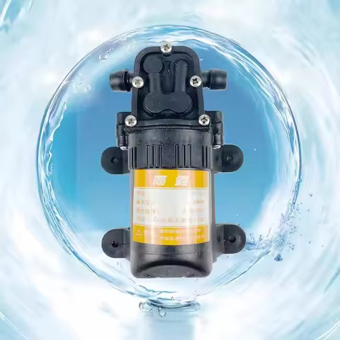 70PSI 3.5L/min DC 12V Durable Black Micro High Pressure Diaphragm Water Sprayer Car Wash 12 V Agricu