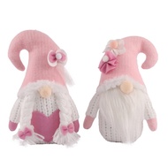 Romantic Valentines Day Gift Gnome Dwarfs Rudolph Plush Toys Faceless Doll Wedding Decoration Big Be