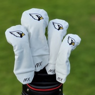 Golf Club Headcover Wood Driver Fairway Hybrid 1 3 5 UT Blade Putter Eagle Embroidery Leather Cover 