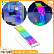 【HFM】 5V 3PIN LIGHT BAR 8/24PIN เมนบอร์ดเมนบอร์ดสายไฟสายเคเบิล Argb สายเคเบิลเมดบอร์ด Argb สำหรับแหล