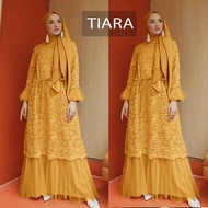 GAMIS MUSLIM TIARA/ SIZE S-MLXLXXL /GAMIS  BRUKAT TIMBUL/ GAMIS BRUKAT SERAGAM /GAMIS BRUKAT TILE