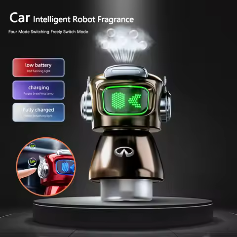 Car Air Outlet Robot Perfume Clip Auto Fragrance Diffuser For Infiniti QX55 QX50 QX60 Q50 Q70L QX30 