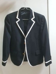 Black and White Girl's Blazer 女童西裝外套