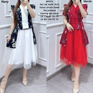 KATUN VI9974 IMPORTED COTTON BATIK MOTIF SKIRT SET