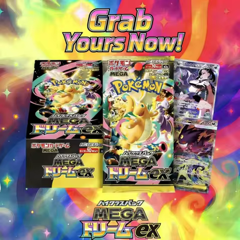 Original Japanese Pokemon MEGA M2a Gold Box Traditional Chinese Super Evolution Dream ex Charizard A