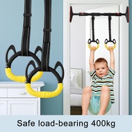 1 Set Gym Lifting Ring Sweat-Absorbed Non-slip Adjustable Strap Kids Gymnastic Gym Lifting Ring for 