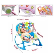 Portable Baby Musical Crib Stroller Baby Rocking Chair Toys Baby Swing