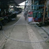 Throwing net + stone 12 feet 3.6 meters