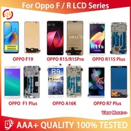 Oppo F9 LCD Oppo R15 LCD Oppo F1 Plus LCD Oppo R11s Plus LCD Oppo F19 LCD Oppo R9 Plus LCD Oppo R7 Plus LCD Oppo R11 LCD Display Touch Screen Digitizer Assembly Replacement Parts