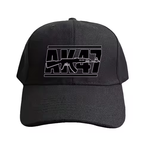 AK47 Caps Summer Adult Baseball Cap Adjustable with Curved Brim Duckbill Hat Protection Sun Hats Cas