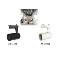 TRACK LIGHT HOLDER + GU10 HOLDER WITHOUT GU10 BULB /TR666-BK/WH