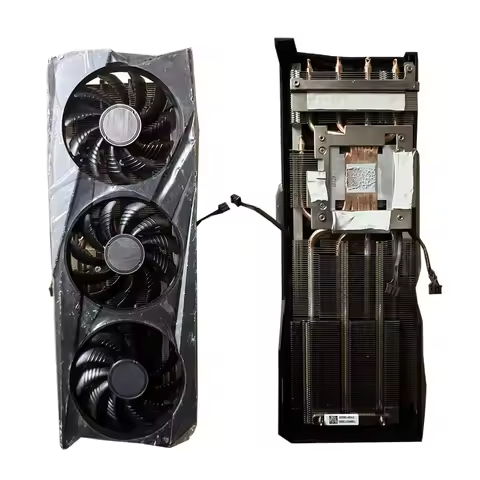 For GIGABYTE RTX 3060 3060Ti Gaming OC 3-Fan Graphics Card Cooler Assembly Replacement Heatsink with