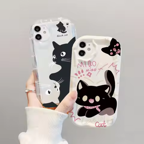 Lovley Cat Pet Cover For Samsung Galaxy S26 Ultra S25 FE A57 5G A56 A55 S24 S23 S22 Ultra Plus A17 A