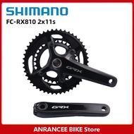 SHIMANO GRX RX810ข้อเหวี่ยง2X1 1สปีดจักรยานเสือหมอบ170มม. 172.5มม. 175มม. 48-31T ล้อโซ่22S สำหรับจัก