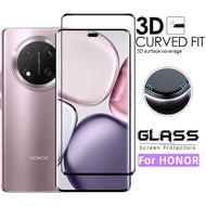 Tempered Glass Screen Protector for Honor X9c / 200 Pro / 300 Pro / 300 Ultra 3D Curved Full Cover
