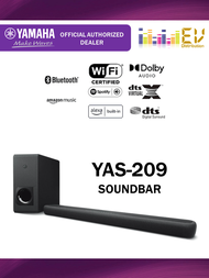 [READY STOCK FAST DELIVERY] YAMAHA [YAS-209] Soundbar Wireless Subwoofer 3D Surround BLUETOOTH