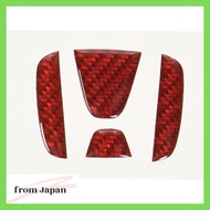 HASEPRO Magical Carbon NEO Steering Emblem (Red) Honda 2 S660/N-Wagon NESH-2R