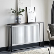 Shelf above the radiator, wall-mounted floor-standing rack, ultra-narrow cover cabinet, vertical iro