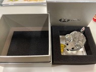 HSBC 水晶鼠擺件