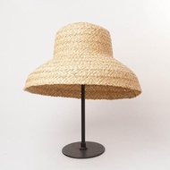 หมวกฤดูร้อนสำหรับผู้หญิง Retro แบน Drooping หมวกปีกหมวก Hand-Made Raffia เครื่องอบไอน้ำใบหน้านาโนกันแดดกลางแจ้งหมวกฟางชายหาด