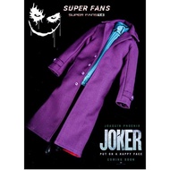SUPER FANS 1: 6 Soldier Joker Joker Batman Dark Knight Purple Coat Can Be Stylish