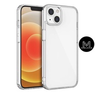 iPhone 14 (6.1") Silicone Shockproof Case German Import (Clear)