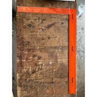 ASAKI Heavy Duty Try Square Steel Ruler 40X60cm - AK2604 L Shape Ruler Angle Ruler