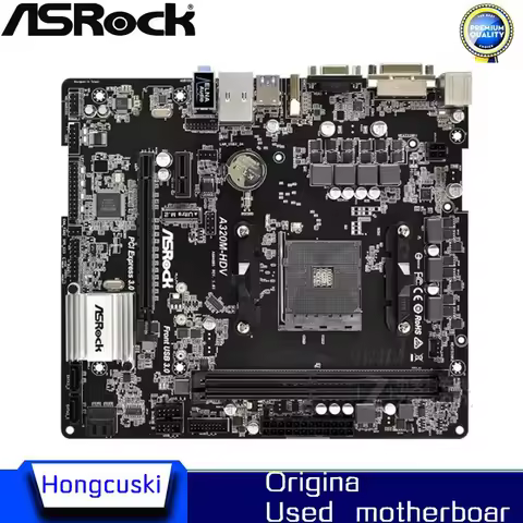 ASROCK A320M-HDV A320 motherboard