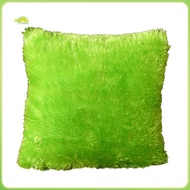 43x43cm Soft Plush Solid Color Throw Pillow Case Cushion Cover Home Sofa Decor