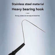 55 Inch Snake Professional Retractable Snake Hook Snake Tongs Reptile Pickup Stick Catcher Snake Pol