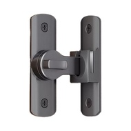 Bell Shield Perforation-Free Door Buckle 90 Degree Lock Handy Tool Sliding Door Buckle Sliding Door 
