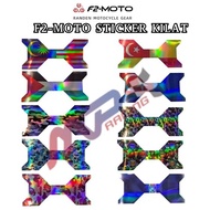 Sticker X F2 Moto Top box 45L ABS